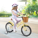 18 Inch Kids Bike Adjustable Bicycle with Reflectors and Bell for Children 4-8 Years Old-18 inches