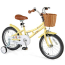 18 Inch Kids Bike Adjustable Bicycle with Reflectors and Bell for Children 4-8 Years Old-18 inches by LJGDeals