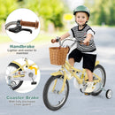 18 Inch Kids Bike Adjustable Bicycle with Reflectors and Bell for Children 4-8 Years Old-18 inches
