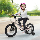 16 Inch Kids Bike Lightweight with Detachable Training Wheels for Aged 4 to 7-16 inches by LJGDeals