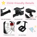 16 Inch Kids Bike Lightweight with Detachable Training Wheels for Aged 4 to 7-16 inches by LJGDeals