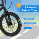 16 Inch Kids Bike Lightweight with 2 Removable Training Wheels for Aged 4-7-16 inches by LJGDeals