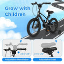16 Inch Kids Bike Lightweight with 2 Removable Training Wheels for Aged 4-7-16 inches by LJGDeals