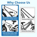16 Inch Kids Bike Magnesium Alloy Bicycle Adjustable for Aged 4 to 7-16 inches by LJGDeals