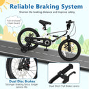 16 Inch Kids Bike Magnesium Alloy Bicycle Adjustable for Aged 4 to 7-16 inches by LJGDeals