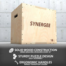 Synergee 3-in-1 Wood Plyo Boxes