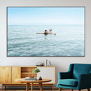 Swimming Relaxation Wall Art Canvas Print – Framed Peaceful by MyGreatCanvas | Canvas Wall Art Prints | Photo Prints & Wall Decor
