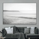 Black White Seascape Wall Art Canvas Print – Framed Ocean by MyGreatCanvas | Canvas Wall Art Prints | Photo Prints & Wall Decor
