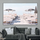 Minimalist Beach Wall Art Canvas Print – Framed Pastel Sand by MyGreatCanvas | Canvas Wall Art Prints | Photo Prints & Wall Decor