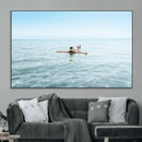 Swimming Relaxation Wall Art Canvas Print – Framed Peaceful by MyGreatCanvas | Canvas Wall Art Prints | Photo Prints & Wall Decor