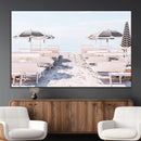 Minimalist Beach Wall Art Canvas Print – Framed Pastel Sand by MyGreatCanvas | Canvas Wall Art Prints | Photo Prints & Wall Decor
