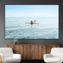 Swimming Relaxation Wall Art Canvas Print – Framed Peaceful by MyGreatCanvas | Canvas Wall Art Prints | Photo Prints & Wall Decor