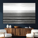 Monochrome Ocean Wall Art Canvas Print – Framed Moody Ocean by MyGreatCanvas | Canvas Wall Art Prints | Photo Prints & Wall Decor