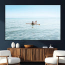 Swimming Relaxation Wall Art Canvas Print – Framed Peaceful by MyGreatCanvas | Canvas Wall Art Prints | Photo Prints & Wall Decor
