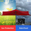 9Ft Patio Bistro Half Round Umbrella by LJGDeals