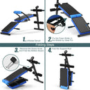 Adjustable Sit Up Bench with LCD Monitor by LJGDeals