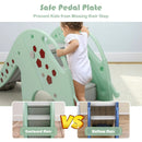3-in-1 Kids Climber Slide Play Set with Basketball Hoop by LJGDeals