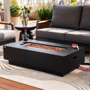 Propane Fire Pit Table Outdoor 50,000 BTU Firepits for Outside CSA Certified