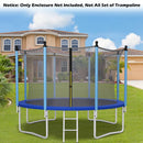 15/16 Feet Trampoline Replacement Safety Net with Adjustable Straps by LJGDeals