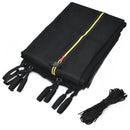 15/16 Feet Trampoline Replacement Safety Net with Adjustable Straps
