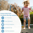 15/16 Feet Trampoline Replacement Safety Net with Adjustable Straps by LJGDeals