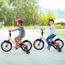 Kids Bike 12-18 Inch with Training Wheels - Pink by DirectDeals