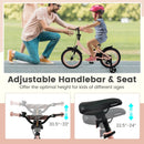 Kids Bike 12-18 Inch with Training Wheels - Pink by LJGDeals
