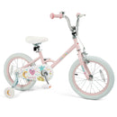 Kids Bike 12-18 Inch with Training Wheels - Pink Stars & Moon by DirectDeals