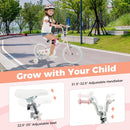 Kids Bike 12-18 Inch with Training Wheels - Pink Stars & Moon by LJGDeals
