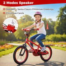 Kids Bike 12-18 Inch with Training Wheels & Christmas Music