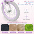 Kids Bike 12-20 Inch with Training Wheels & Basket Purple by LJGDeals