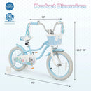 Kids Bike 12-20 Inch with Training Wheels & Basket by LJGDeals