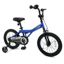 Kids Bike 14-Inch with Removable Training Wheels Navy by LJGDeals