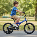 Kids Bike 14-Inch with Removable Training Wheels Navy