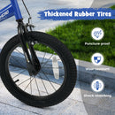 Kids Bike 14-Inch with Removable Training Wheels Navy