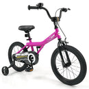Kids Bike 14-Inch with Removable Training Wheels Pink by LJGDeals