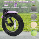 Kids Bike with Training Wheels 12-18 Inch - Purple