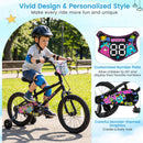 18-Inch Kids Bike with Training Wheels for Ages 4-8