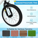 Kids Bike with Training Wheels 12-18 Inch White by LJGDeals