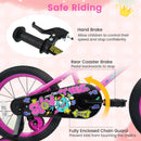 Kids Bike with Training Wheels 12-18 Inch Pink by DirectDeals