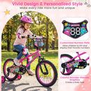 Kids Bike with Training Wheels 12-18 Inch Pink by DirectDeals