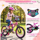 Kids Bike with Training Wheels 12-18 Inch Pink
