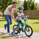 Kids Bike 16 Inch with Training Wheels Ages 4-7 by DirectDeals