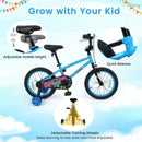 Kids Bike 16 Inch with Training Wheels Ages 4-7 by LJGDeals
