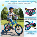 Kids Bike 16 Inch with Training Wheels Ages 4-7 by DirectDeals