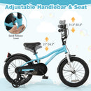 16-Inch Kids Bike for 4-7 Years Old Children Bicycle with Training Wheels