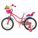 16 Inch Kids Bike with Training Wheels and Storage Basket