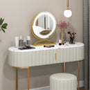 16 Inch Round Makeup Vanity Mirror with 3 Color Dimmable LED Lighting by LJGDeals