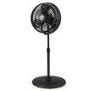 16 Inch Outdoor Misting Fan Oscillating Pedestal Fan with 3 Mist Levels-Black by LJGDeals
