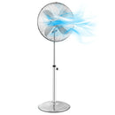 16 Inch Pedestal Standing Fan Oscillating Pedestal Fan with 3 Speeds and Adjustable Height by LJGDeals